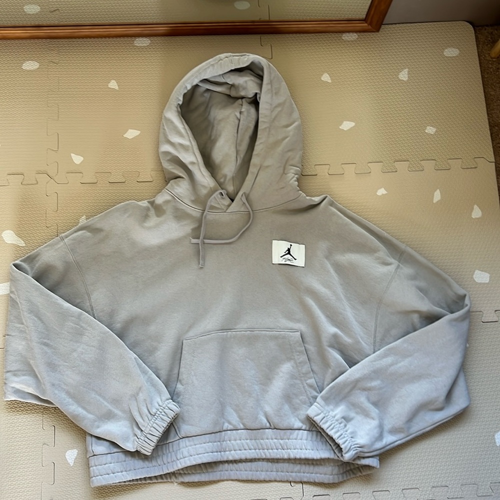 Nike Air Jordan Crop Hoodie